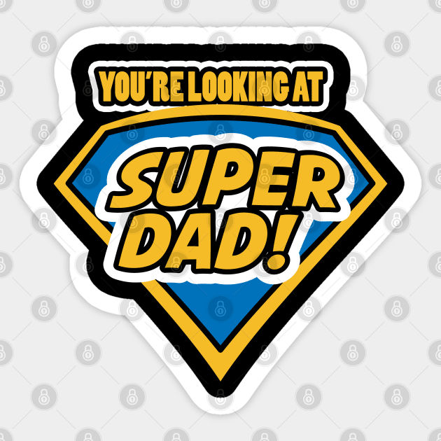 Father's Day Super Dad Sticker by Emart